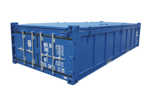 Half-height container